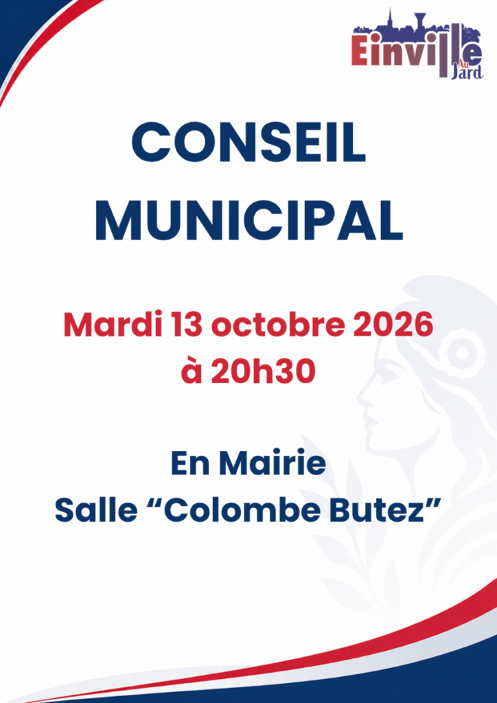 CONSEIL MUNICIPAL